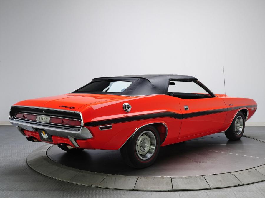  Dodge Challenger R/T 383 Magnum Convertible 1970 года  (фото 9 из 9)